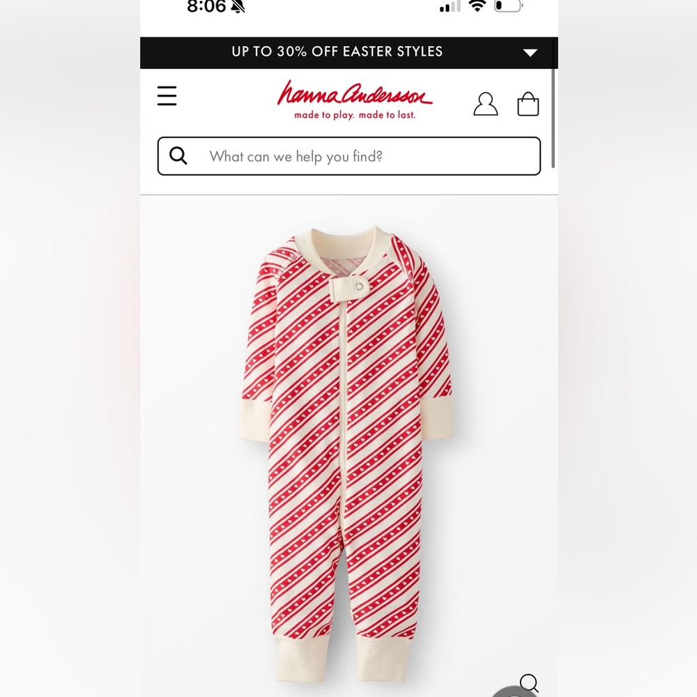 Hanna Andersson baby Pajamas